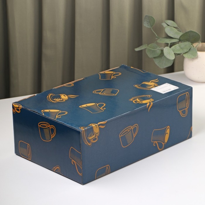 Набор чайный из стекла «Диана в золотом», 3 предмета: чайник 550 м, 2 кружки 150 мл Набор чайный из стекла «Диана в золотом», 3 предмета: чайник 550 м, 2 кружки 150 мл