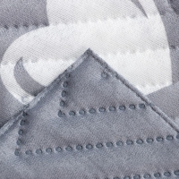 Покрывало евро макси Экономь и Я "Сердца" 240*210±5см, 100% полиэстер, 190гр/м2 Покрывало евро макси Экономь и Я "Сердца" 240*210±5см, 100% полиэстер, 190гр/м2