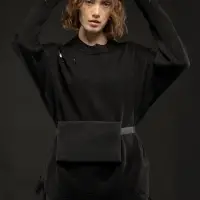 Поясная сумка W2, черная