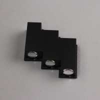 Светильник фасадный «Луч», FSD-011, 6 Вт, 3000К, 3 луча, IP65, 220 В, металл, черный Светильник фасадный «Луч», FSD-011, 6 Вт, 3000К, 3 луча, IP65, 220 В, металл, черный