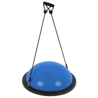 Полусфера BOSU гимнастическая ONLYTOP, с насосом, 55х25 см, цвет синий Полусфера BOSU гимнастическая ONLYTOP, с насосом, 55х25 см, цвет синий