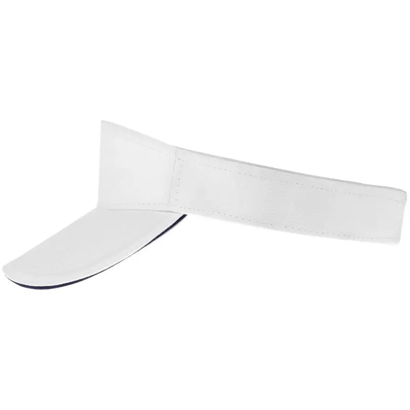 Козырек Active, белый с темно-синим кантом Козырек Active, белый с темно-синим кантом