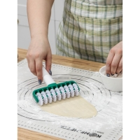 Валик для нарезки теста KONFINETTA &laquo;Сладость&raquo;, фактурный, 14&times;17&times;4 см, цвет белый