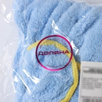 Чалма для сушки волос Доляна, микрофибра, цвет МИКС Чалма для сушки волос Доляна, микрофибра, цвет МИКС