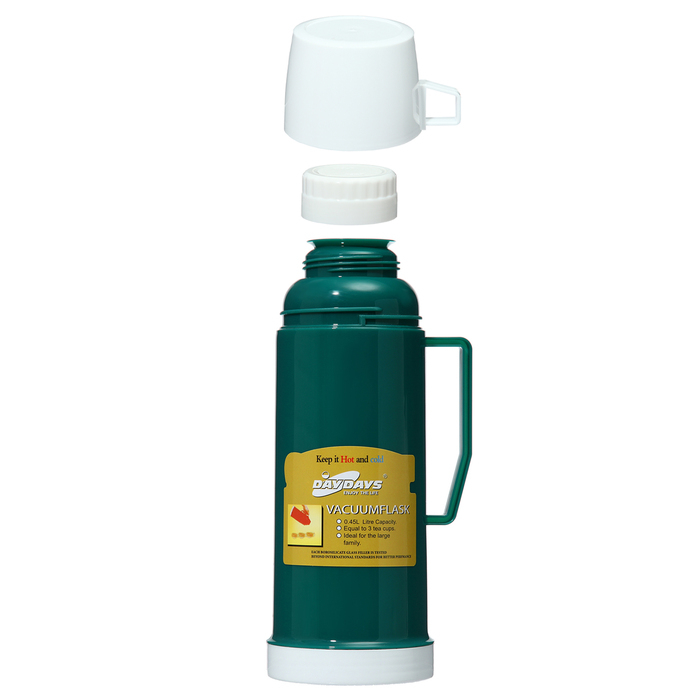 Термос 450 мл, со стеклянной колбой, 9 х 25 см, зеленый Термос 450 мл, со стеклянной колбой, 9 х 25 см, зеленый