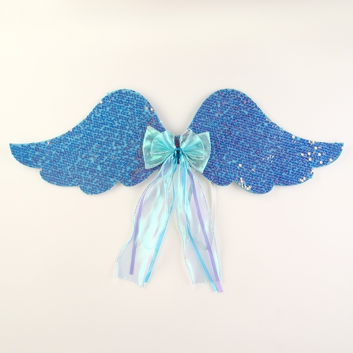 Карнавальный набор Карнавальный набор "Ангелочек" 2 предмета: юбка, крылья, цвет голубой