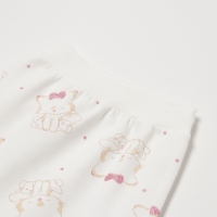 Комплект детский, цвет белый/розовый, рост 62 см