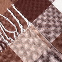 Плед Пикник 170х210см, цв.бел/беж/кор рап. 8, хл20%, пан40%, пэ 40% Плед Пикник 170х210см, цв.бел/беж/кор рап. 8, хл20%, пан40%, пэ 40%