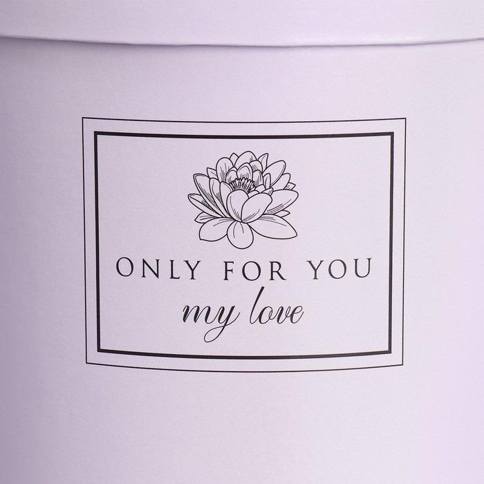 Набор шляпных коробок для цветов 4 в 1, упаковка подарочная, «Лаванда», 14 х 13 см - 20 х 17,5 см Набор шляпных коробок для цветов 4 в 1, упаковка подарочная, «Лаванда», 14 х 13 см - 20 х 17,5 см