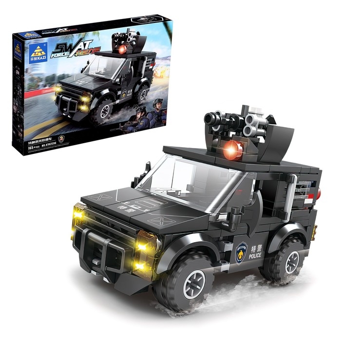 Конструктор &laquo;Спецназ. Джип&raquo;, 165 деталей