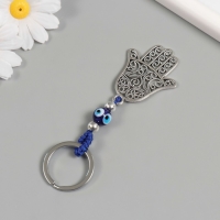 Брелок от сглаза металл "Рука Фатимы ажурная" 4,2х5,5 см Брелок от сглаза металл "Рука Фатимы ажурная" 4,2х5,5 см