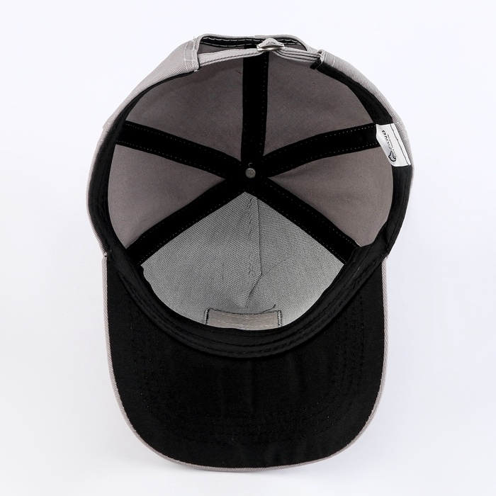 Кепка детская для мальчика &laquo;Динозаврик&raquo;, цвет серый, р-р 52-54, 5-7 лет