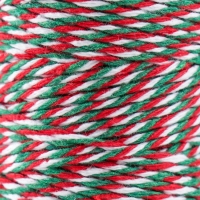 Пряжа 100% целлюлоза "Softino Raffia Color Melange" кручёная, рождество 100м &plusmn;2м 87 гр