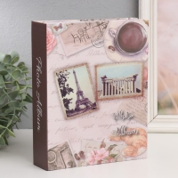 Фотоальбом на 100 фото 15х20 см "Винтажные фотографии"  МИКС 5х17,5х23 см