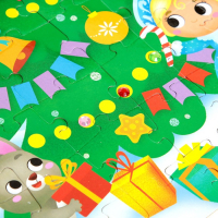 Набор пазлов для творчества &laquo;Новый год&raquo;