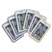 Бейдж вертикальный 54 х 85 мм, ErichKrause книжка, микс Бейдж вертикальный 54 х 85 мм, ErichKrause книжка, микс