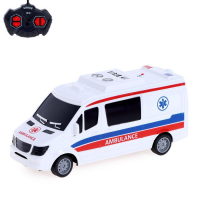 Машина радиоуправляемая &laquo;Скорая помощь&raquo;, работает от батареек