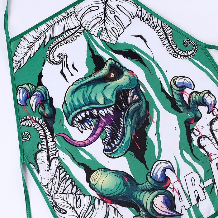 Фартук детский для творчества под роспись «Динозавр» Фартук детский для творчества под роспись «Динозавр»