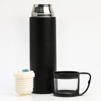 Термос, 500 мл, Гильза "Мастер К.", с кружкой, сохраняет тепло 8 ч, 7.5 х 25 см Термос, 500 мл, Гильза "Мастер К.", с кружкой, сохраняет тепло 8 ч, 7.5 х 25 см