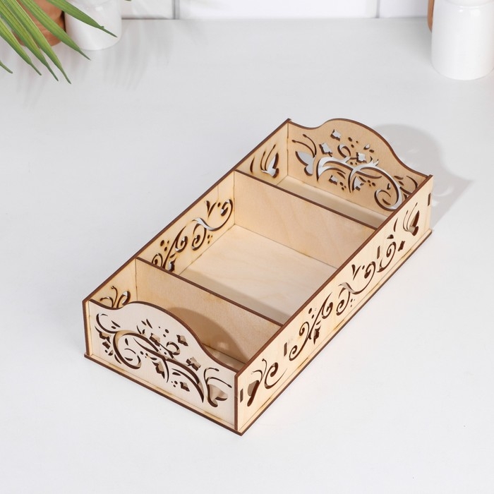 Коробочка под специи Коробочка под специи "Бабочки", 25х13х7,5см