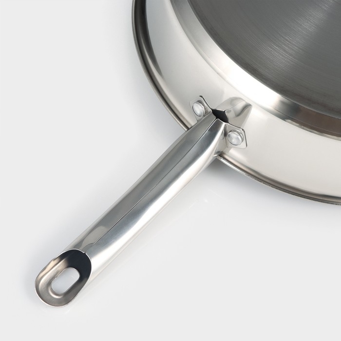 Кастрюля - сотейник Доляна &laquo;Грейт&raquo;, 3.5 л, d=26 см, капсульное дно, индукция