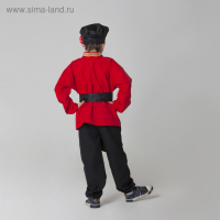 Карнавальный костюм для мальчика &laquo;Русский народный&raquo;, рубашка, брюки, картуз, кушак, рост 116-122 см, 5-6 лет