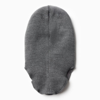 Шапка-шлем детский, цвет тёмно-серый, размер 46-50 Шапка-шлем детский, цвет тёмно-серый, размер 46-50