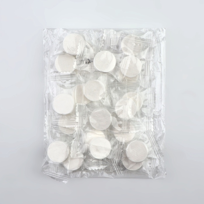 Салфетки одноразовые, прессованные, набор - 20 шт, 20 × 22 см, цвет белый Салфетки одноразовые, прессованные, набор - 20 шт, 20 × 22 см, цвет белый