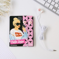 Наушники на открытке "Queen", модель VBT 1.2 Наушники на открытке "Queen", модель VBT 1.2