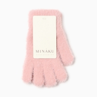 Перчатки MINAKU, цвет розовый, 21 см Перчатки MINAKU, цвет розовый, 21 см
