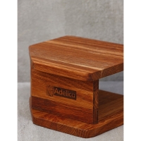 Салфетница вертикальная Adelica, 14&times;7 см, дуб