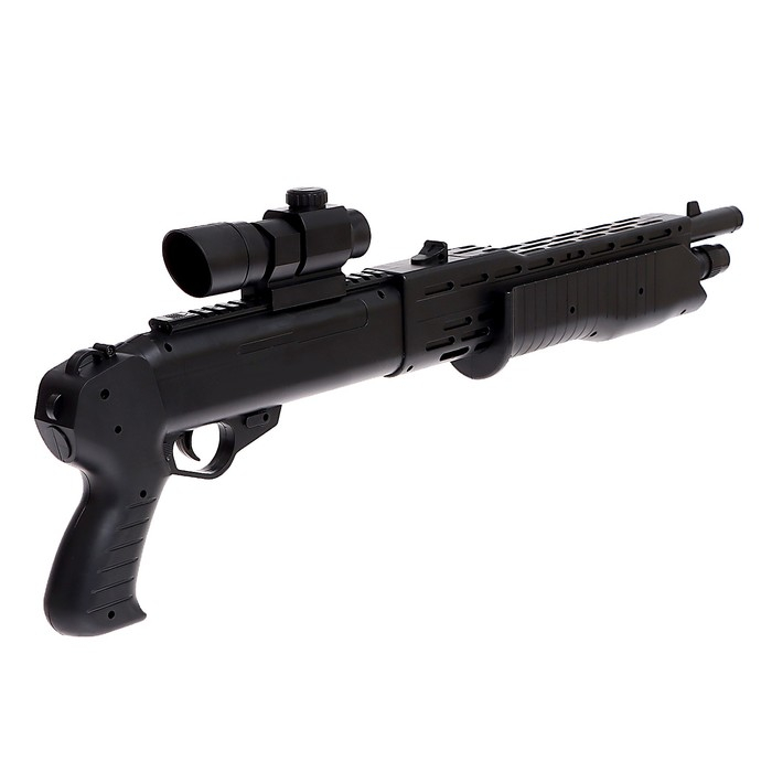 Детское оружие Дробовик пневматический &laquo;Охотник&raquo;, с лазером