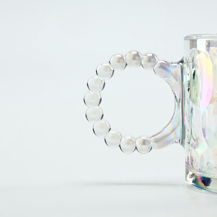 Новый год. Кружка  стеклянная &laquo;С Новым годом!&raquo;, 300 мл