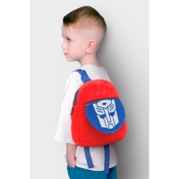 Рюкзак плюшевый на молнии, с карманом, 19 х 22 см "Оптимус Прайм", Трансформеры Рюкзак плюшевый на молнии, с карманом, 19 х 22 см "Оптимус Прайм", Трансформеры