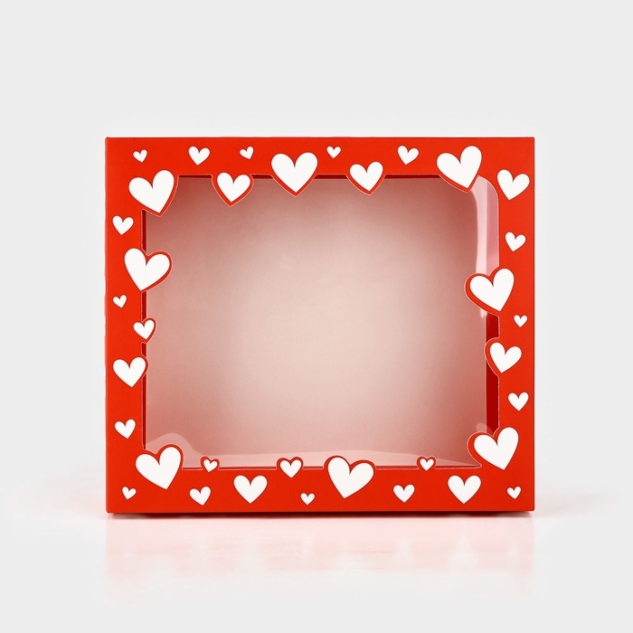 Коробка подарочная &laquo;Я люблю тебя&raquo;, 23.5 х 20.5 х 5.5 см