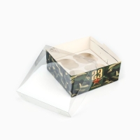 Коробка для капкейка «Настоящему герою», 16 × 16 × 7,5 см Коробка для капкейка «Настоящему герою», 16 × 16 × 7,5 см