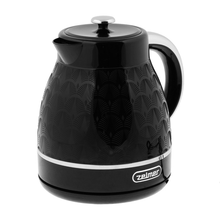 Чайник электрический Zelmer ZCK7640, пластик, 1.7 л, 2200 Вт, чёрный Чайник электрический Zelmer ZCK7640, пластик, 1.7 л, 2200 Вт, чёрный