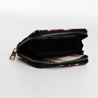 Кошелёк на молнии, цвет чёрный Кошелёк на молнии, цвет чёрный