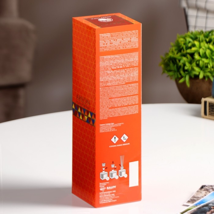 Диффузор ароматический Areon Sticks Premium Mosaik, корица, кардамон, 150 мл