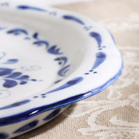 Поднос &laquo;Силуэт&raquo;, 33,5х22х2 см, гжель