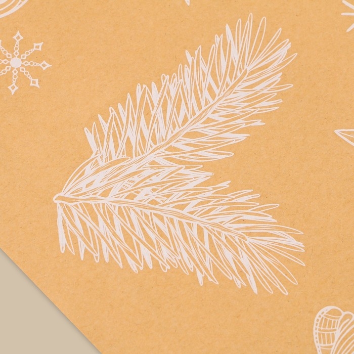 Наклейки новогодние на окна &laquo;Яркий праздник&raquo;, многоразовые, 50 х 70 см, Новый год