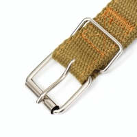 Ошейник брезентовый двухслойный, 58 х 2,5 см, песочный Ошейник брезентовый двухслойный, 58 х 2,5 см, песочный