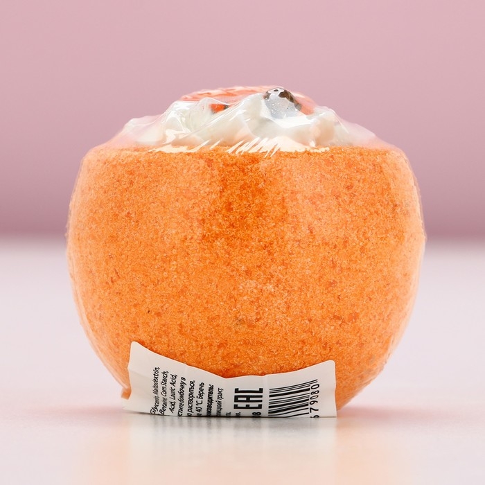 Бомбочка для ванны с добавками, 160 гр, аромат гвоздики, Новый Год Бомбочка для ванны с добавками, 160 гр, аромат гвоздики, Новый Год