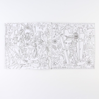 Раскраска-антистресс на хэллоуин &laquo;Ведьмочка&raquo;, 20 стр.