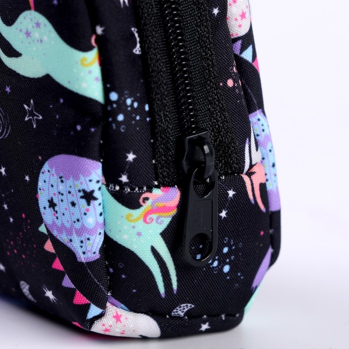 Брелок &laquo;Рюкзак-зайка&raquo;, 10 см, цвет чёрный