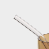 Банка стеклянная с ручкой, крышкой и трубочкой Magistro &laquo;Эко&raquo;, 620 мл, цвет золотой