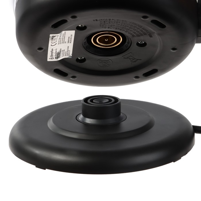 Чайник электрический Чайник электрический "Матрёна" MA-154, стекло, 1.8 л, 1500 Вт, чёрный