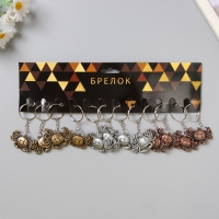 Брелок металл "Краб" МИКС 2,5х4 см Брелок металл "Краб" МИКС 2,5х4 см