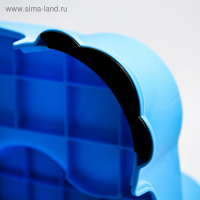 Табурет детский, подставка - ступенька, цвет МИКС (голубой, синий) Табурет детский, подставка - ступенька, цвет МИКС (голубой, синий)