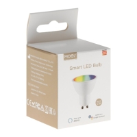 Умная лампочка MOES WB-TD-RWW-GU10, Wi-Fi, GU10, 4.7Вт, 345 Лм, разноцветная Умная лампочка MOES WB-TD-RWW-GU10, Wi-Fi, GU10, 4.7Вт, 345 Лм, разноцветная